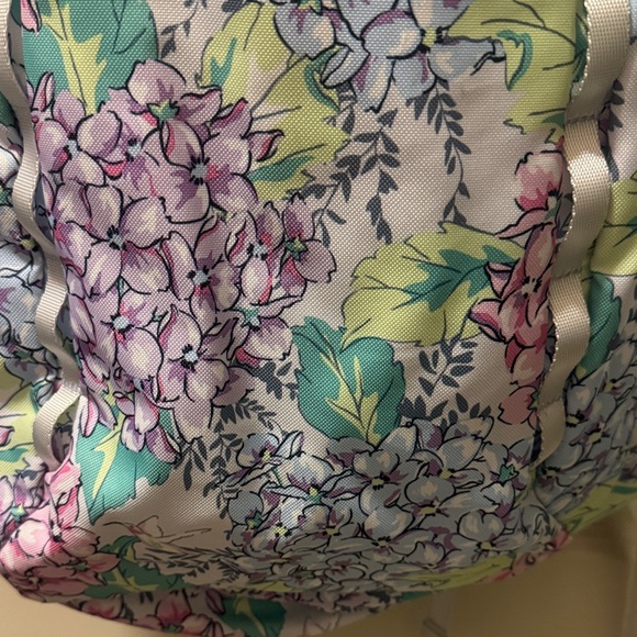 Vera Bradley Outlet Large Pastel Floral Backpack - Picture 6 of 16